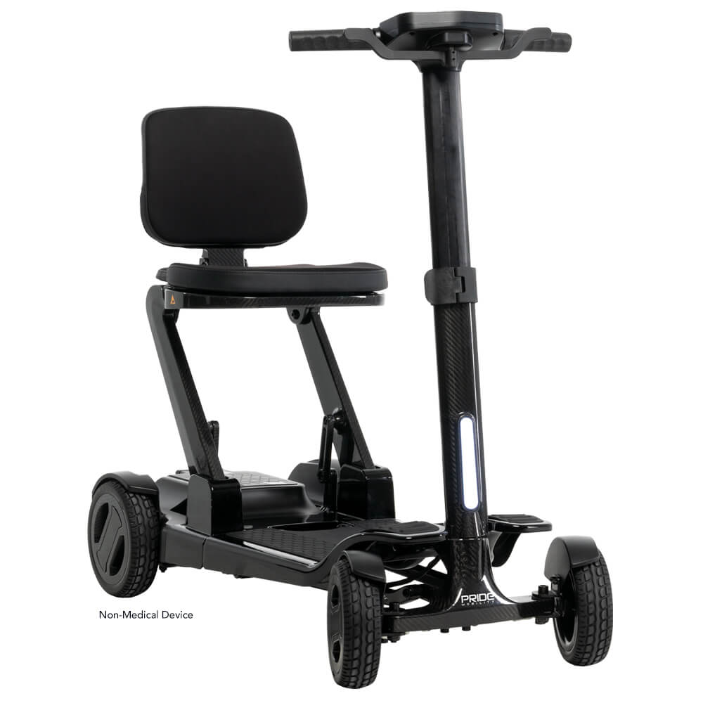 Pride Go Go Carbon Foldable Electric Light Weight 35lbs/Wt. Cap