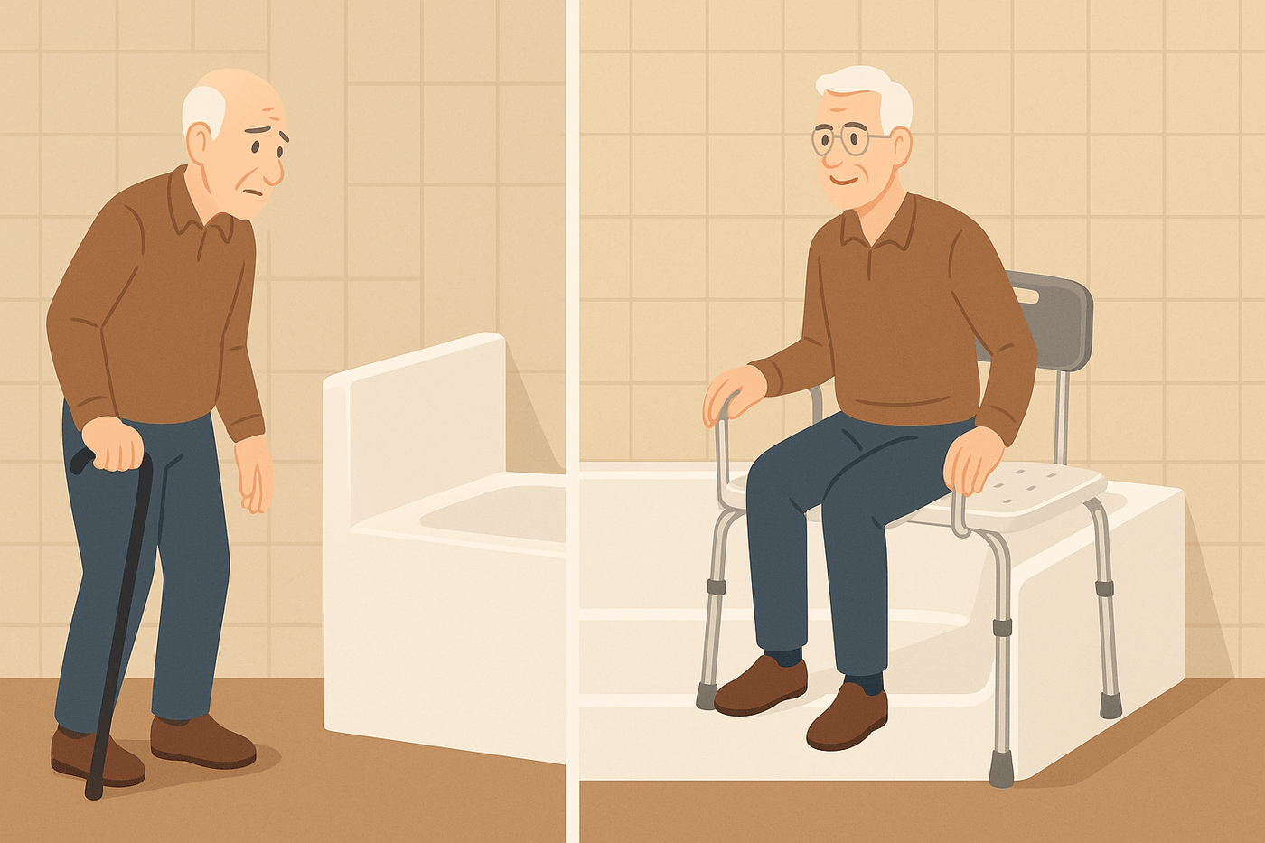 How a Tub Transfer Bench Can Make Bathing Safe and Easy Again