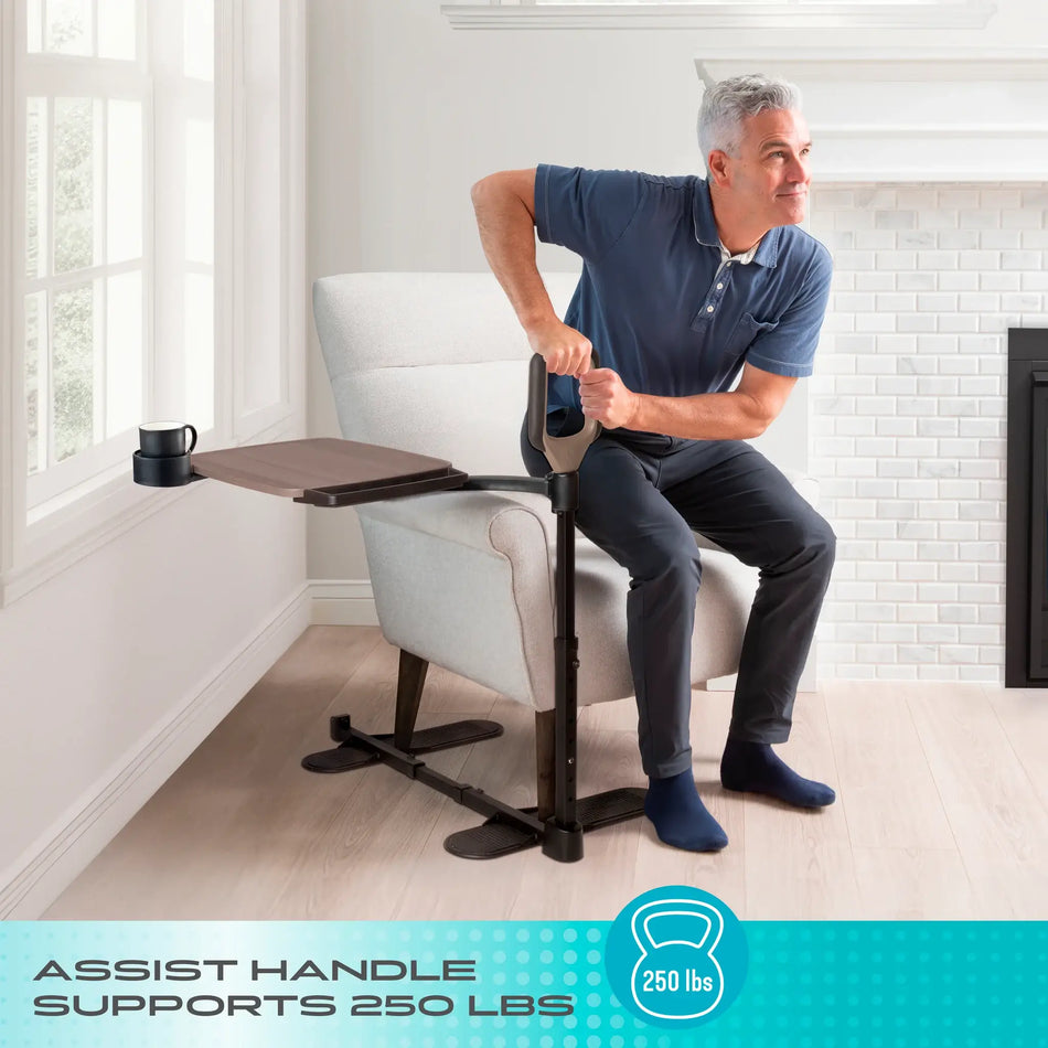 Stander Wonder Tray Premium Adjustable Swivel TV Tray