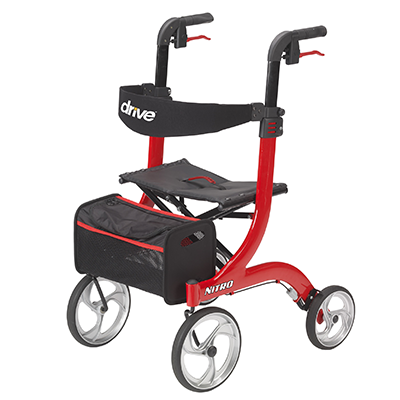 Drive Medical Nitro Euro Style Rollator Walker