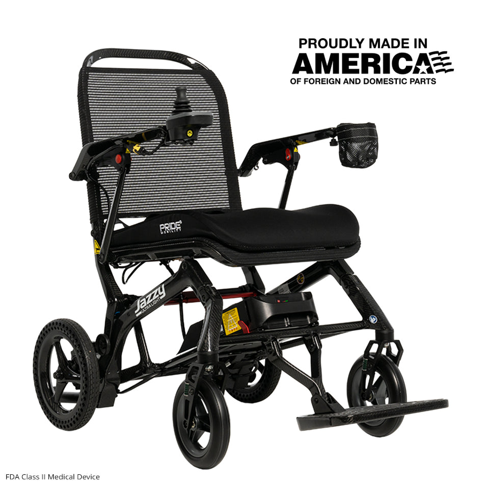 Jazzy Ultra Light Folding Power Wheel Chair